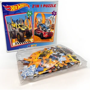 Hot Wheels 2' In 1 Puzzle