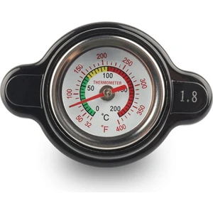 Sıcaklık Göstergeli Yüksek Basınçlı Radyatör Kapağı, Honda, Kawasaki, Suzuki, Yamaha Için 1.8 Bar Radyatör Kapağı 25.6psi (Yurt Dışından)