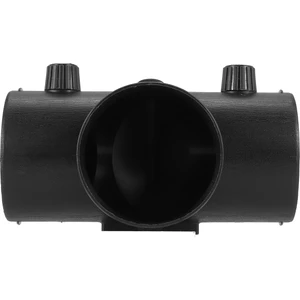 75MM T Şekli Park Isıtıcı Hava Firar Egzoz Konektörü Webasto Hava Isıtıcı Için Çift Ayar Vanası Kapağı ile (Yurt Dışından)