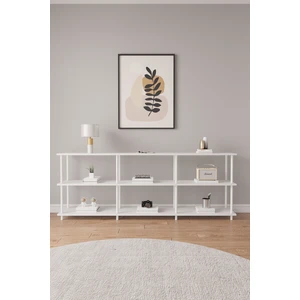 Çevir Kur 200 cm Raflı Konsol Beyaz Bd