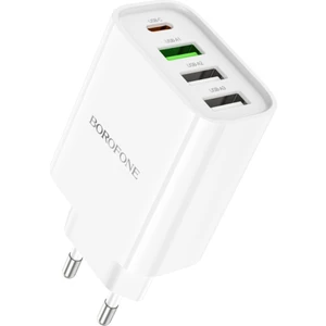 Şarj 4 Portlu Usb-C ve Usb-A Kafa 20W iPhone 15 Serisi Uyumlu Şarj Başlık Seyahat ve Duvar Şarj Cihazı Type-C Girişli Tüm Cihazlara Uyumludur BA79A