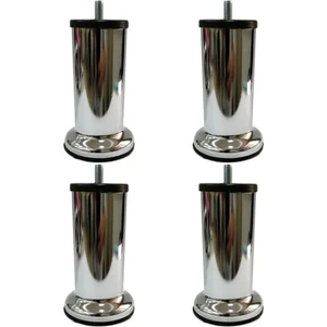 Metal Baza Koltuk Ayağı İnce Diş M8 (4 Adet)