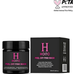 Peel Off Pink Mask 100ML-Siyah Nokta Karşıtı, Nemlendirme ve Aydınlık Görünüm Soyulabilir Yüz Maskesi