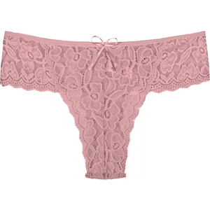 Dantelli Büyük Beden Kadın Tanga Külot