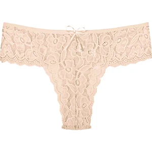 Dantelli Büyük Beden Kadın Tanga Külot