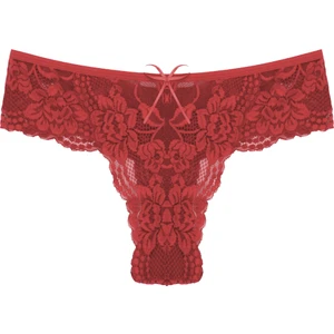 Dantelli Büyük Beden Kadın Tanga Külot