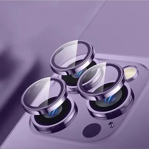 Apple iPhone 14 Pro Ve 14 Pro Max Uyumlu Safir Çizilmez Kamera Lens Koruyucu