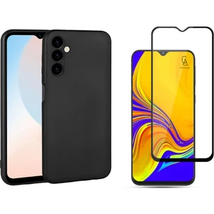 Samsung Galaxy A24 ile Uyumlu Telefon Kılıfı ve 5d Tam Kaplayan Cam Ekran Koruyucu