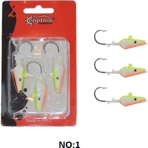 6457 Sandeel Jig Head 15gr Ultimate Sardine 3'lü Set No:1