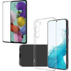 Samsung Galaxy A54 ile Uyumlu Telefon Kılıfı ve 5d Tam Kaplayan Cam Ekran Koruyucu