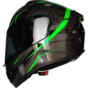 Mts -801 Snake Kapalı Kask (Lead Green)