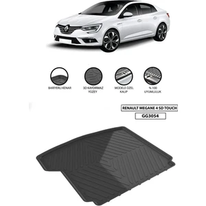 Mck Oto Aksesuar Renault Megane 4 Sd Touch Bagaj Havuzu