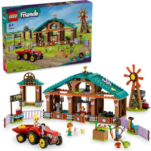 LEGO® Friends Çiftlik hayvanı Barınağı 42617 - 6 Yaş ve Üzeri Çocuklar için 8 Figür İçeren Yaratıcı Oyuncak Yapım Seti (489 Parça)