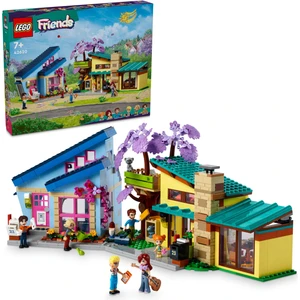 LEGO® Friends Olly ve Paisley'nin Aile Evleri 42620 - 7 Yaş & Üzeri Çocuklar için Yaratıcı Oyuncak Yapım Seti (1126 Parça)