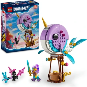 LEGO® DREAMZzz Izzie'nin Deniz Gergedanı Sıcak Hava Balonu 71472 - 7 Yaş ve Üzeri için Deniz Hayvanı İçeren Yaratıcı Oyuncak Yapım Seti (156 Parça)