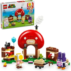 LEGO® Super Mario™ Nabbit Toad'un Dükkanında Ek Macera Seti 71429 -8 Yaş ve Üzeri Super Mario Hayranları İçin Koleksiyonluk Yaratıcı Oyuncak Yapım Seti (230 Parça)