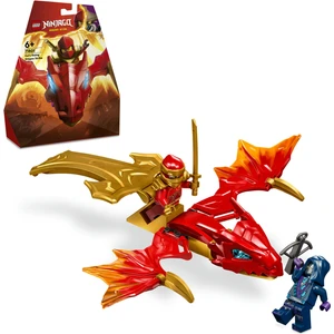 LEGO® NINJAGO® Kai'nin Yükselen Ejderha Vuruşu 71801 - 6 Yaş ve Üzeri Çocuklar için Kai Minifigürü İçeren Yaratıcı Oyuncak Yapım Seti (24 Parça)