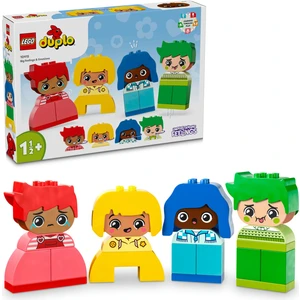 LEGO® DUPLO® İlk Büyük Duygularım 10415 - 1 Buçuk Yaş ve Üzeri Çocuklar için Kişiselleştirilebilir Eğitici Oyuncak Yapım Seti (23 Parça)