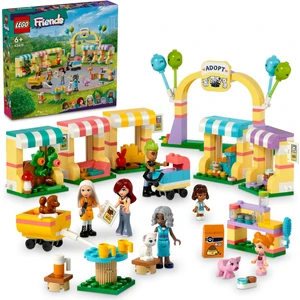 LEGO® Friends Evcil Hayvan Sahiplenme Günü 42615 - 6 Yaş ve Üzeri Çocuklar için Kedi, Hamster, Köpek Figürleri İçeren Yaratıcı Oyuncak Yapım Seti (400 Parça)