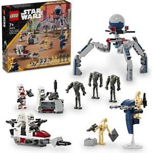 LEGO® Star Wars™ Klon Trooper ve Savaş Droidi Savaş Paketi Seti 75372- 7 Yaş ve Üzeri Star Wars Sevenler için Yaratıcı Oyuncak Yapım Seti (215 Parça)
