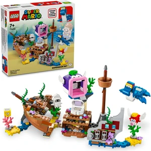 LEGO® Super Mario™ Dorrie'nin Batık Gemi Macerası Ek Macera Seti 71432 - 7 Yaş ve Üzeri Super Mario Hayranları İçin Koleksiyonluk Yaratıcı Oyuncak Yapım Seti (500 Parça)