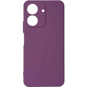 Case 4u Xiaomi Redmi 13C Kılıf Kamera Korumalı Mat Renkli Silikon Mor