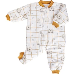 Puro Cottone Puro Cotone Uyku Tulumu Sarı-Beyaz