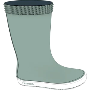 Tribord Açık Haki Çocuk Çizmesi 100 - Su Geçirmez, Hafif ve Kaymaz Özellikli