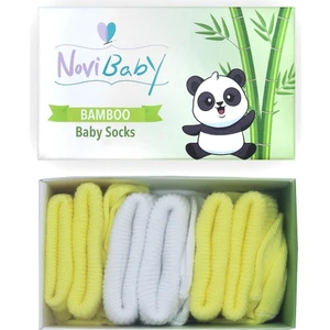 3'Lü Bambu Yenidoğan Bebek Çorap Flower