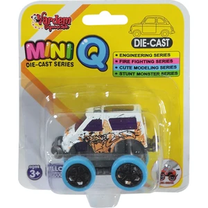 Die Cast Çek Bırak Araba Beyaz