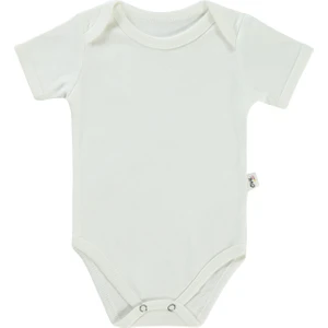 Civil Baby Bebek Çıtçıtlı Badi 3-9 Ay Beyaz