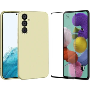 Samsung Galaxy A54 ile Uyumlu Telefon Kılıfı ve 5d Tam Kaplayan Cam Ekran Koruyucu