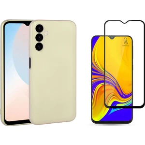 Samsung Galaxy A24 ile Uyumlu Telefon Kılıfı ve 5d Tam Kaplayan Cam Ekran Koruyucu