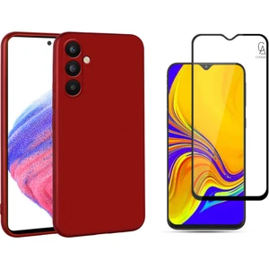Samsung Galaxy A34 ile Uyumlu Telefon Kılıfı ve 5d Tam Kaplayan Cam Ekran Koruyucu