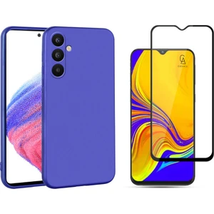 Samsung Galaxy A34 ile Uyumlu Telefon Kılıfı ve 5d Tam Kaplayan Cam Ekran Koruyucu