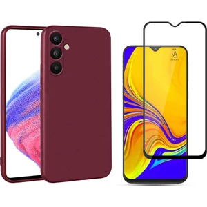 Samsung Galaxy A34 ile Uyumlu Telefon Kılıfı ve 5d Tam Kaplayan Cam Ekran Koruyucu