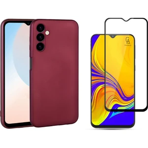 Samsung Galaxy A24 ile Uyumlu Telefon Kılıfı ve 5d Tam Kaplayan Cam Ekran Koruyucu
