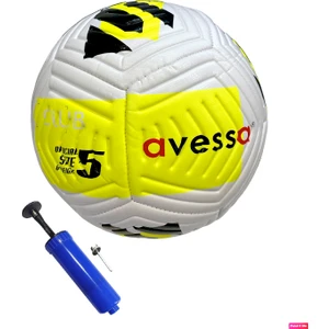 FT-400 4 Astar No:5 Strike Soccer Ball Futbol Maç Topu Orta Sertlikte Tüm Zeminlere Uygun + Pompa
