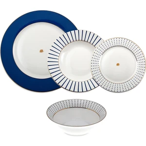 Navy 24 Parça 6 Kişilik Yemek Takımı