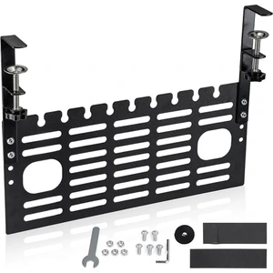 Masa Altı Kablo Yönetim Rafı, Masa Tel Yönetimi Için Kelepçeli Kablo Rafı Matkap Yok, Masa Altında Kablo Yönetimi (Yurt Dışından)