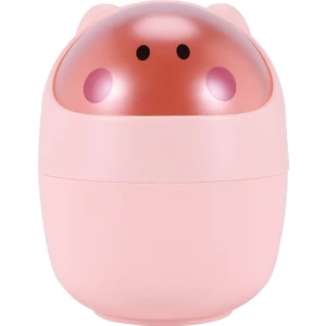Mini Çöp Kutusu Masaüstü Çöp Sepeti Temizleme Varil Küçük Masa Düzenleyici Depolama Çöp Kovaları Hayvan Çöp Tenekesi Kağıt Havlu Kabı Pembe (Yurt Dışından)