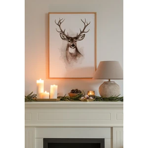 Tek Parça Çerçeve Görünümlü Mdf Tablo