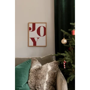 Tek Parça Ahşap Çerçeveli Poster Tablo