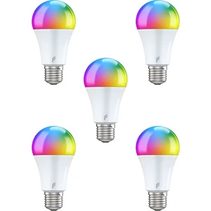 Akıllı Led Ampul 5'li Set, 9W, Titreşimsiz, 16.7 Milyon Renk, Sesli Kontrol, Wifi Kontrol, Garantili