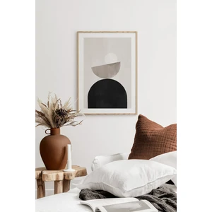 Tek Parça Ahşap Çerçeveli Poster Tablo