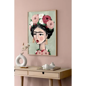 Tek Parça Ahşap Çerçeveli Poster Tablo