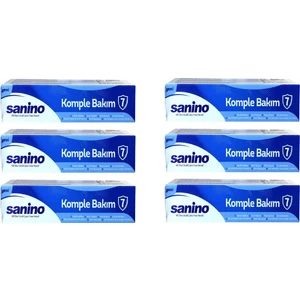 Diş Macunu 75 ml Komple Bakım x 6 Adet
