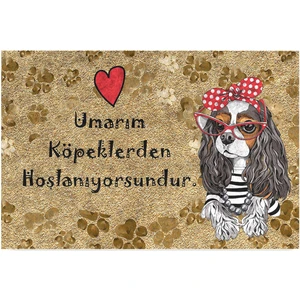 Kedi Köpek Komik Tasarımlı Dekoratif Kapı Önü Paspas, Dış Mekan/ev Içi/banyo/mutfak/yatak Odası/giriş Paspasları