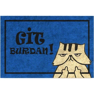 Kedi Köpek Komik Tasarımlı Dekoratif Kapı Önü Paspas, Dış Mekan/ev Içi/banyo/mutfak/yatak Odası/giriş Paspasları