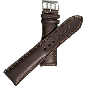 Bombeli Kahverengi Dana Deri 22 mm Kahverengi Saat Kordonu